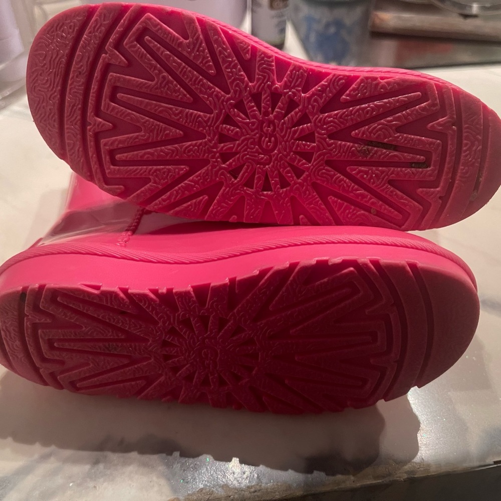 Ugg Rainboots Pink 10c